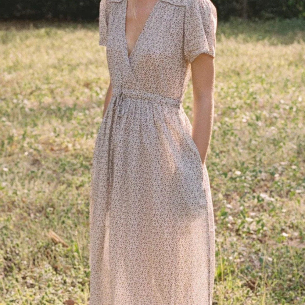 CHRISTY DAWN, “DAWN” Dress in “Cream Strawberry,” Size M, NWT